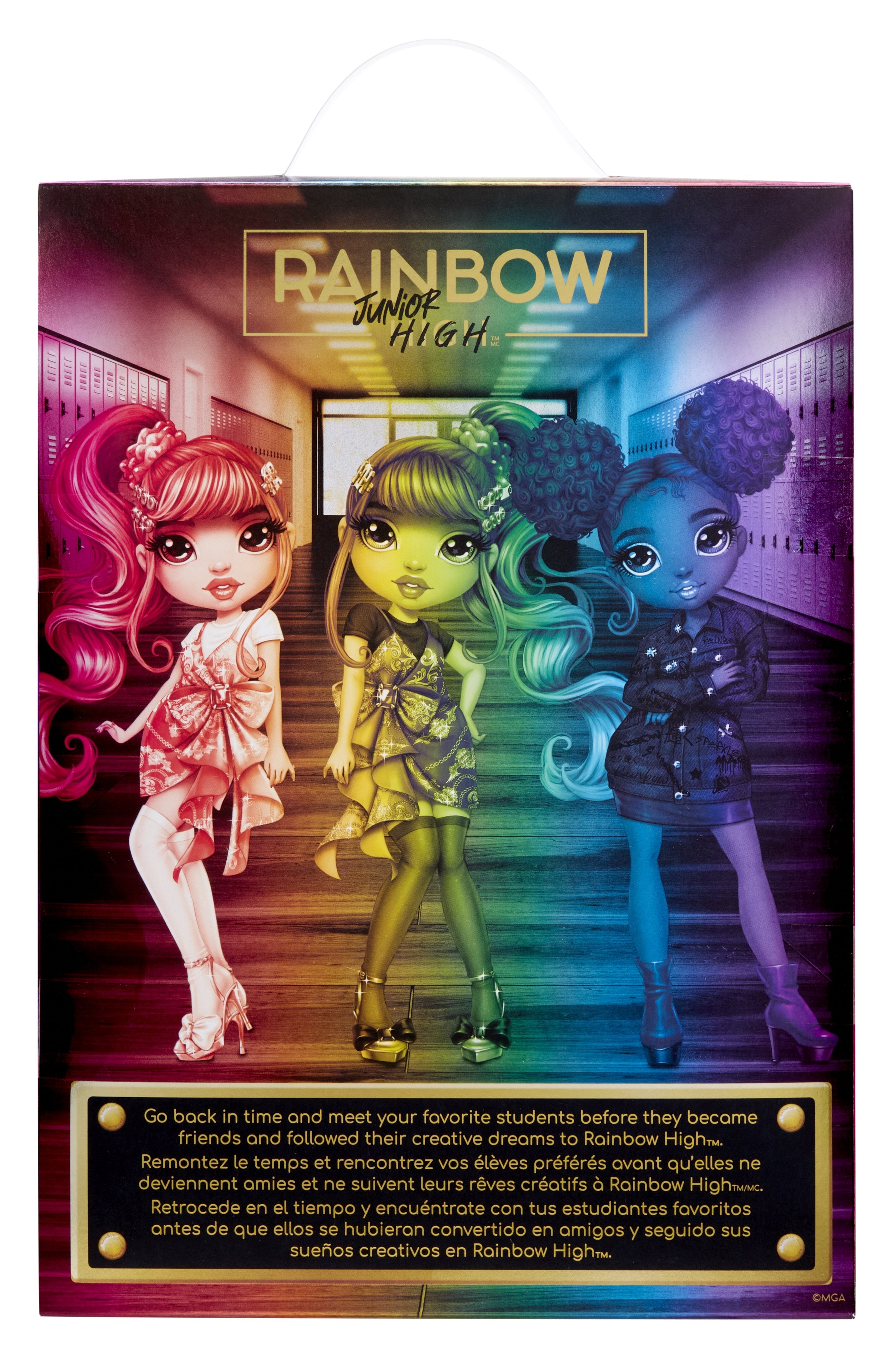EAN 0035051590446 - Rainbow High Junior High 590446EUC muñeca imagen 6