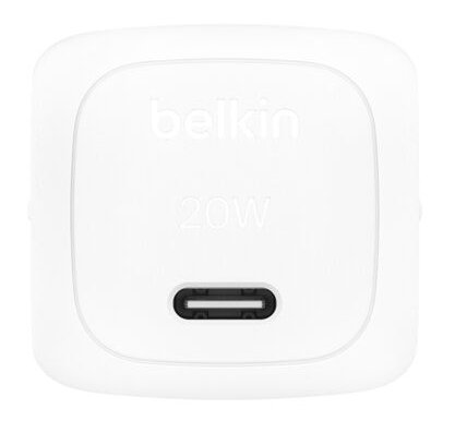 Cargador Usb-C Belkin Boost Charge De 20 W Pd Pps Blanco Wca009kqwh