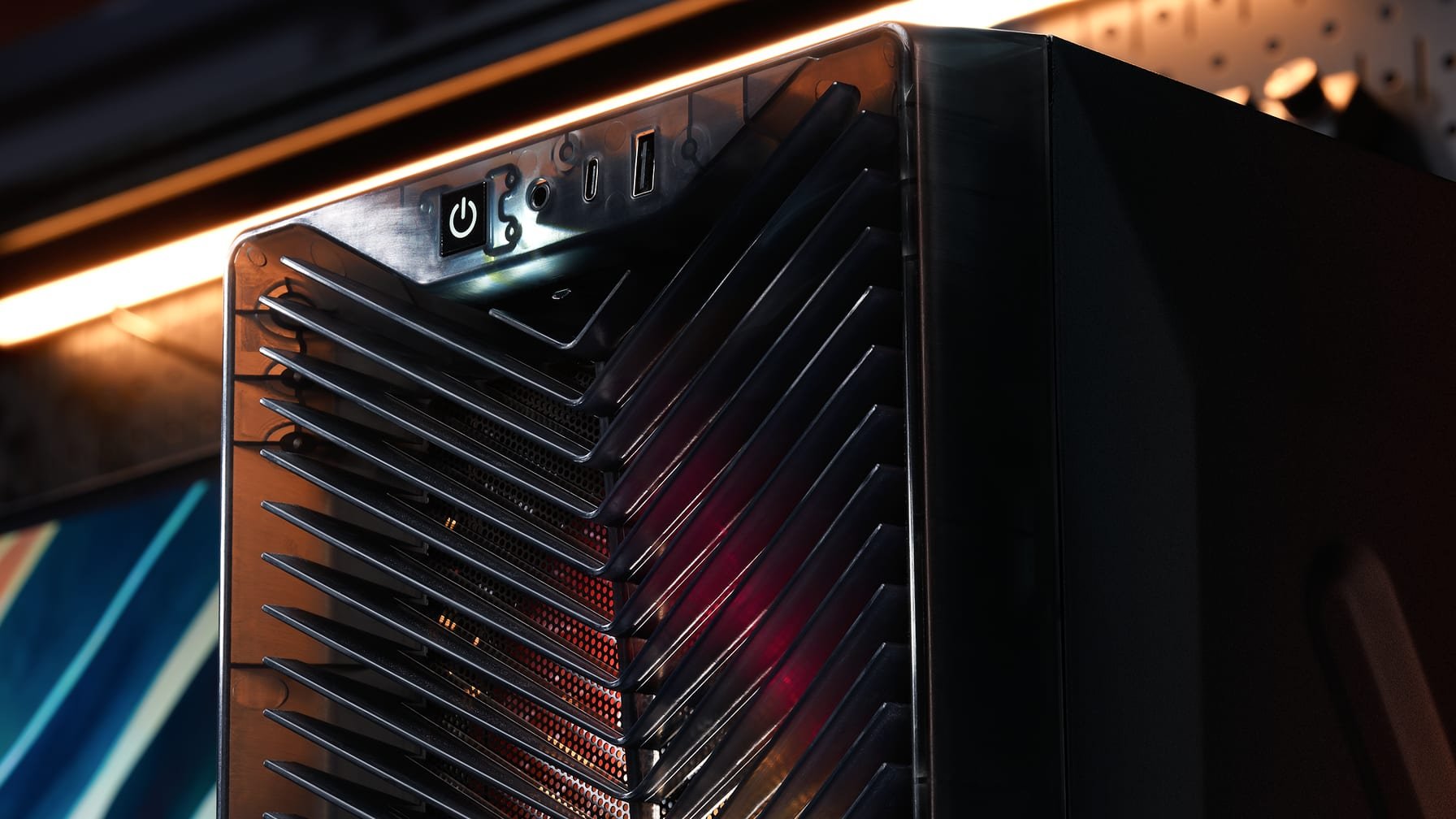 EAN 0840440419686 - Corsair 3200D RS ARGB Mid-Tower PC Case - Smoke Midi Tower Negro imagen 9