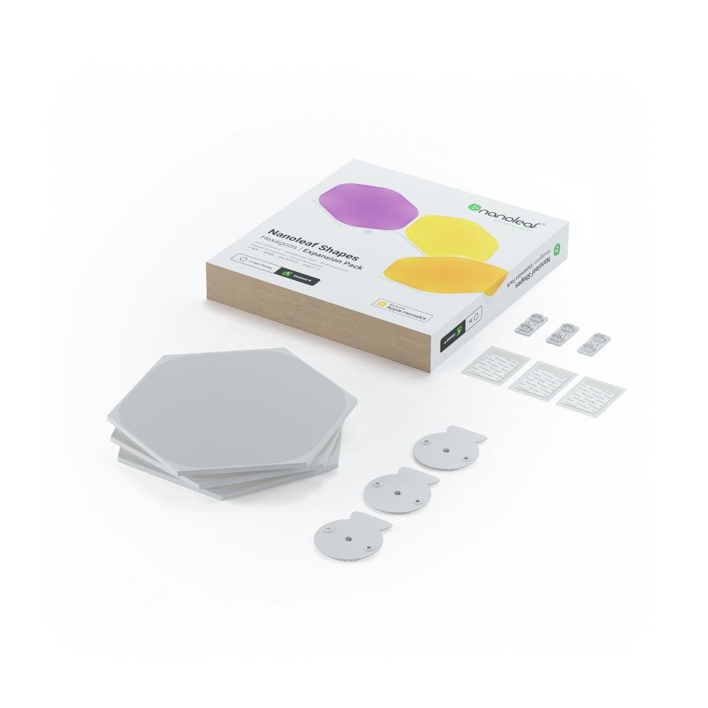 Paquete De Expansion Nanoleaf Shapes Hexagons (3 Paneles)