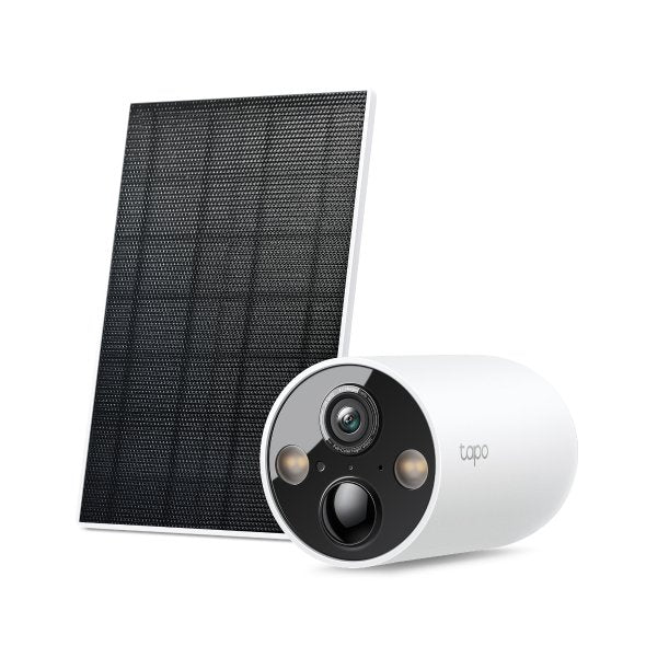 Cámaras De Videovigilancia Tp-Link Tapo C425 Kit Visión Nocturna Control Desde App Incluye Panel Solar
