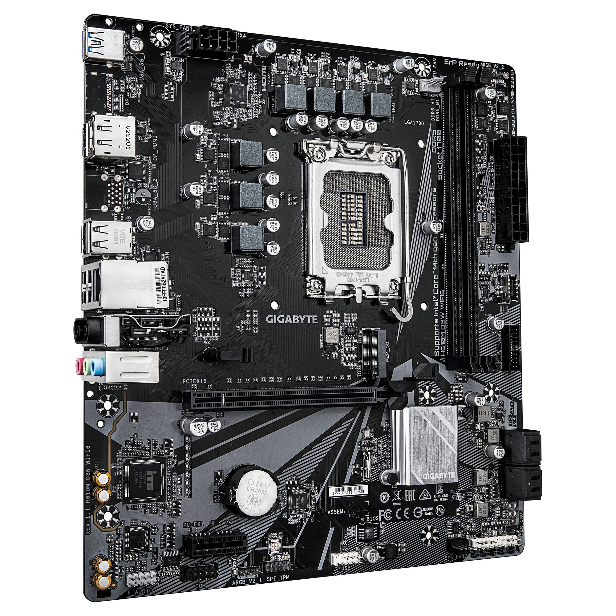 EAN 4719331877781 - GIGABYTE H610M D3W WIFI6 Intel H610 LGA 1700 micro ATX imagen 3