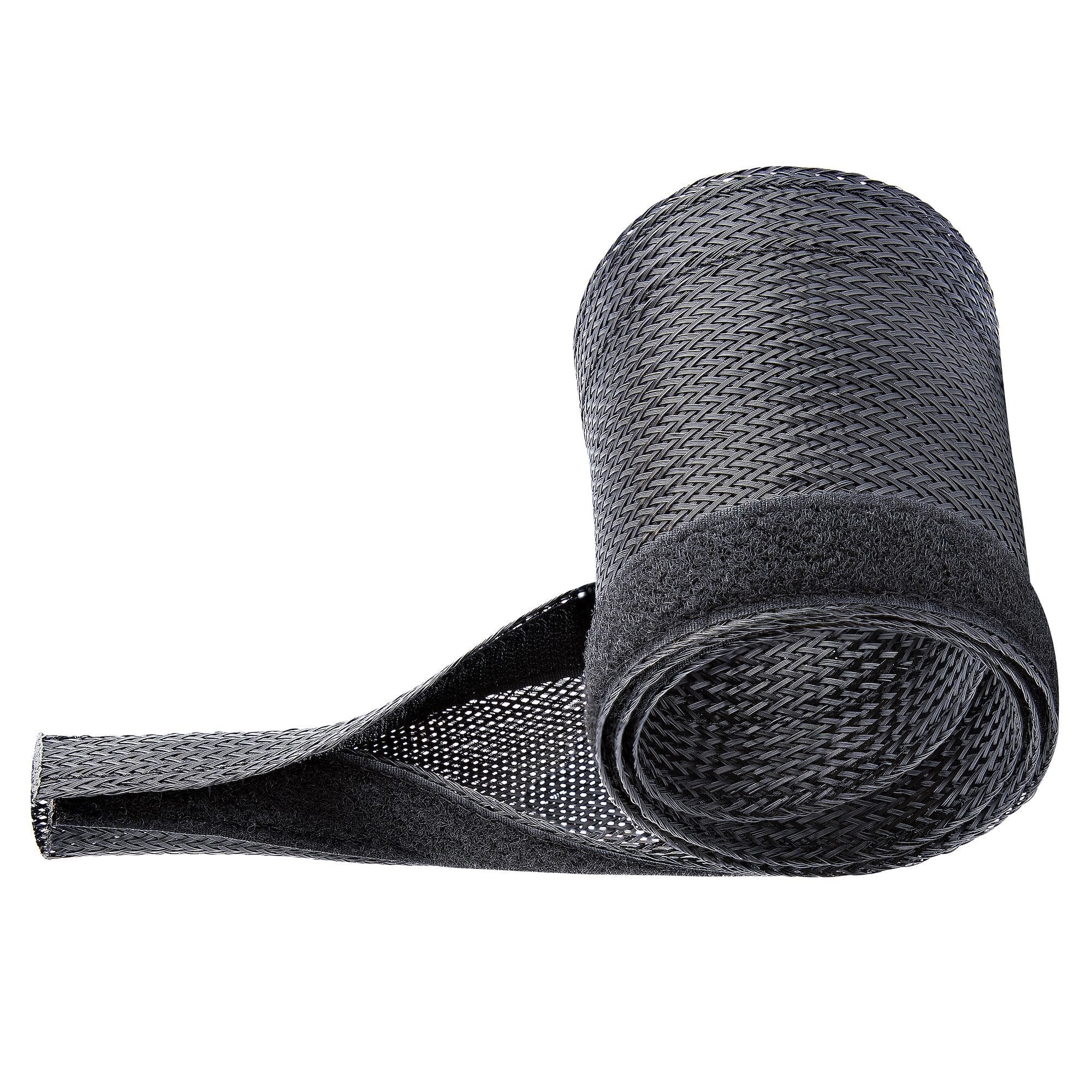 Startech Manga Gestión De Cableado Flexible 3m  Negro