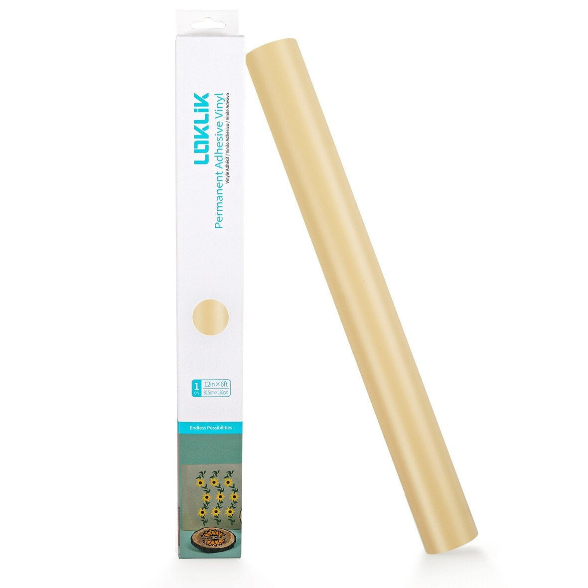 Loklik Permanent Adhesive Vinyl Matte - Beige