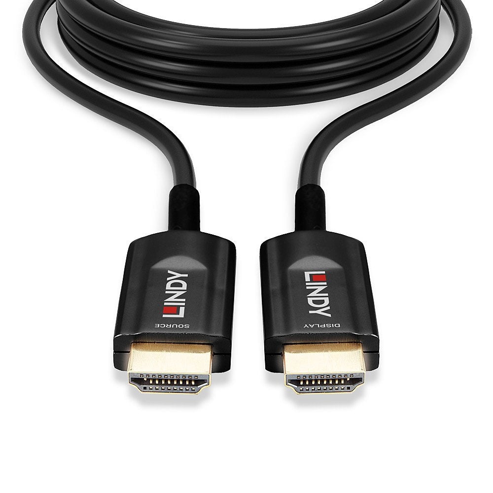 Lindy 38382 Cable Hdmi 20 M Hdmi Tipo A [Estándar] Negro (Lindy Hdmi Cable 20m Fibre Optic Hybrid)