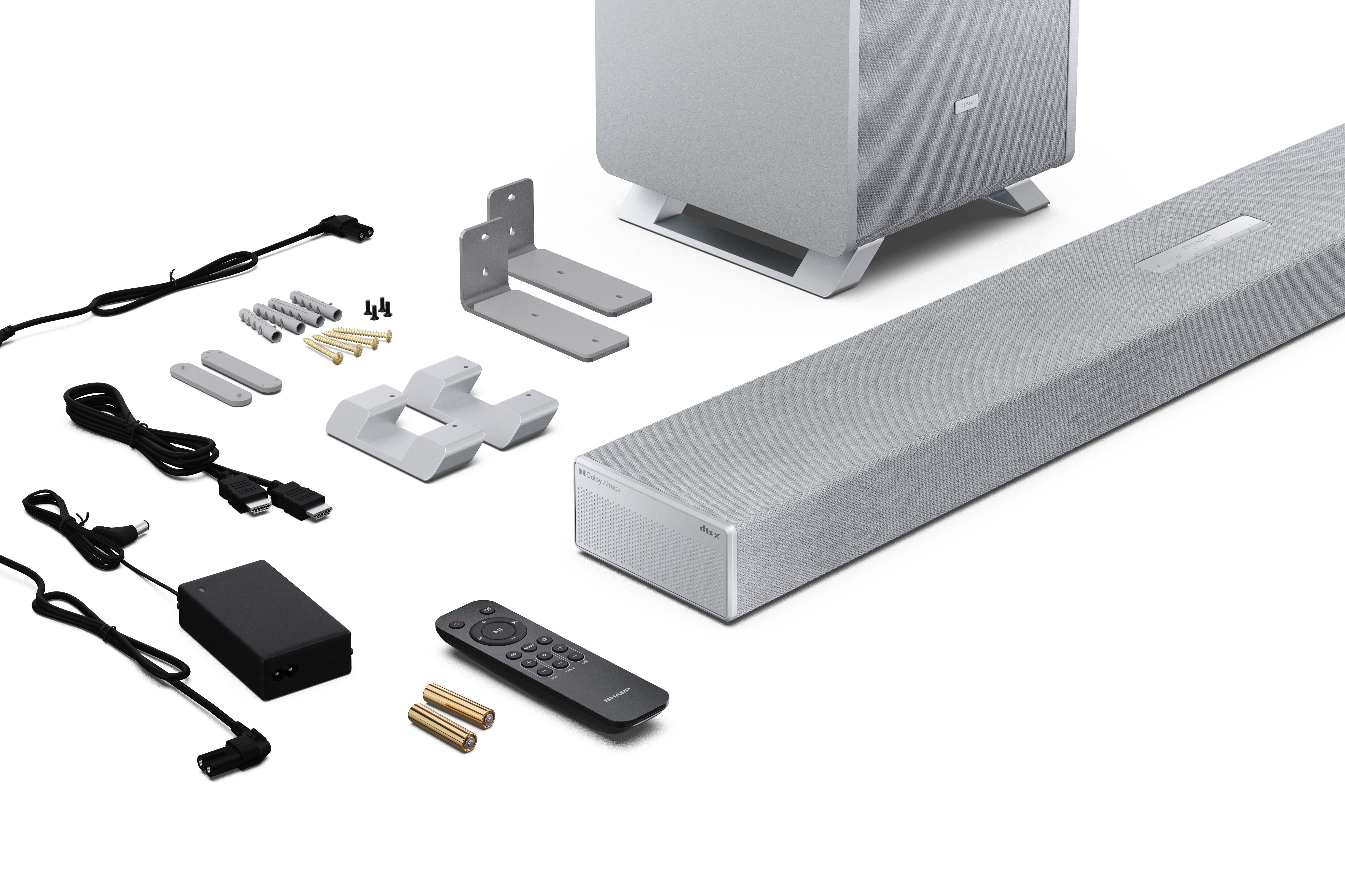 EAN 4550556112246 - Sharp HT-SBW53121(SL) altavoz soundbar Plata 3.1.2 canales 182 W imagen 15