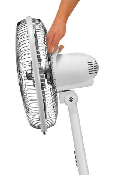 Unold 86820 Ventilador De Pie Silverline Blanco / Gris
