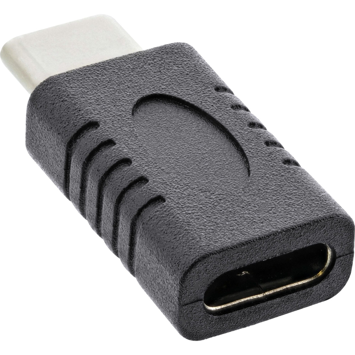 Adaptador Inline Usb 3.2 Gen.2, Tipo C Macho A C Hembra, Plateado