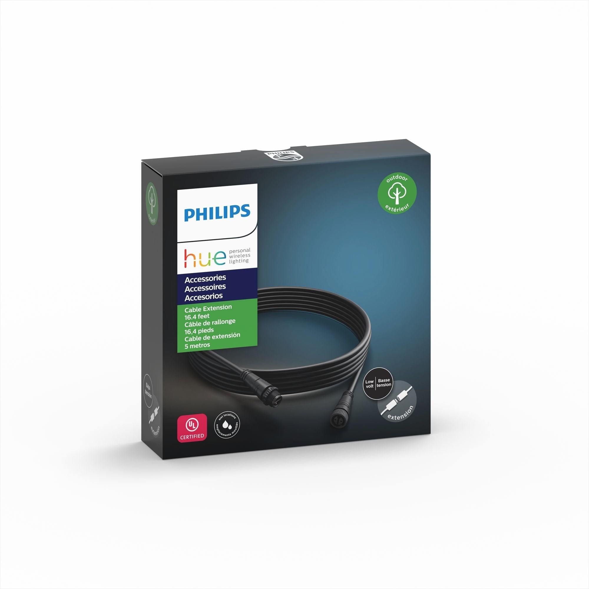 Philips Hue White And Color Ambiance Extensión De Cable Para Exteriores De 5 M