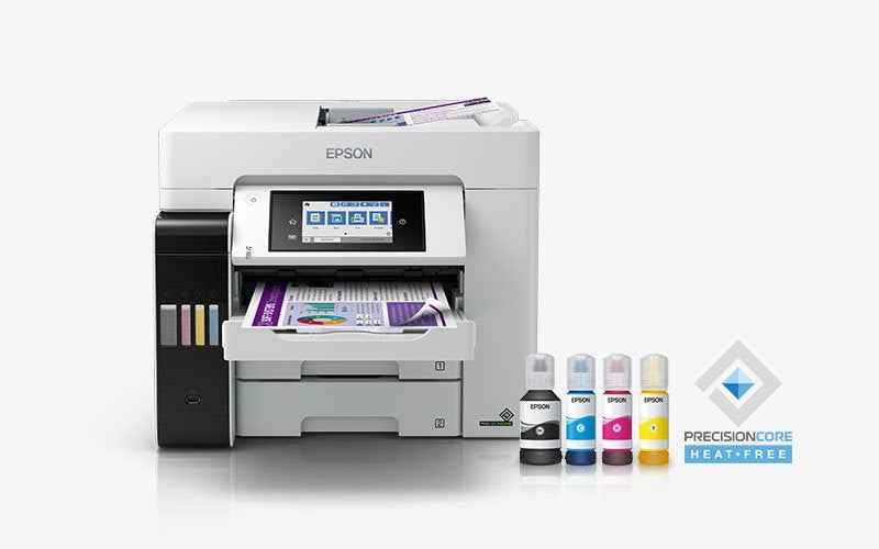 Impresora Multifuncional Epson Ecotank L6580 Color, Inyección De Tinta, A4, Wi-Fi, Gris Claro