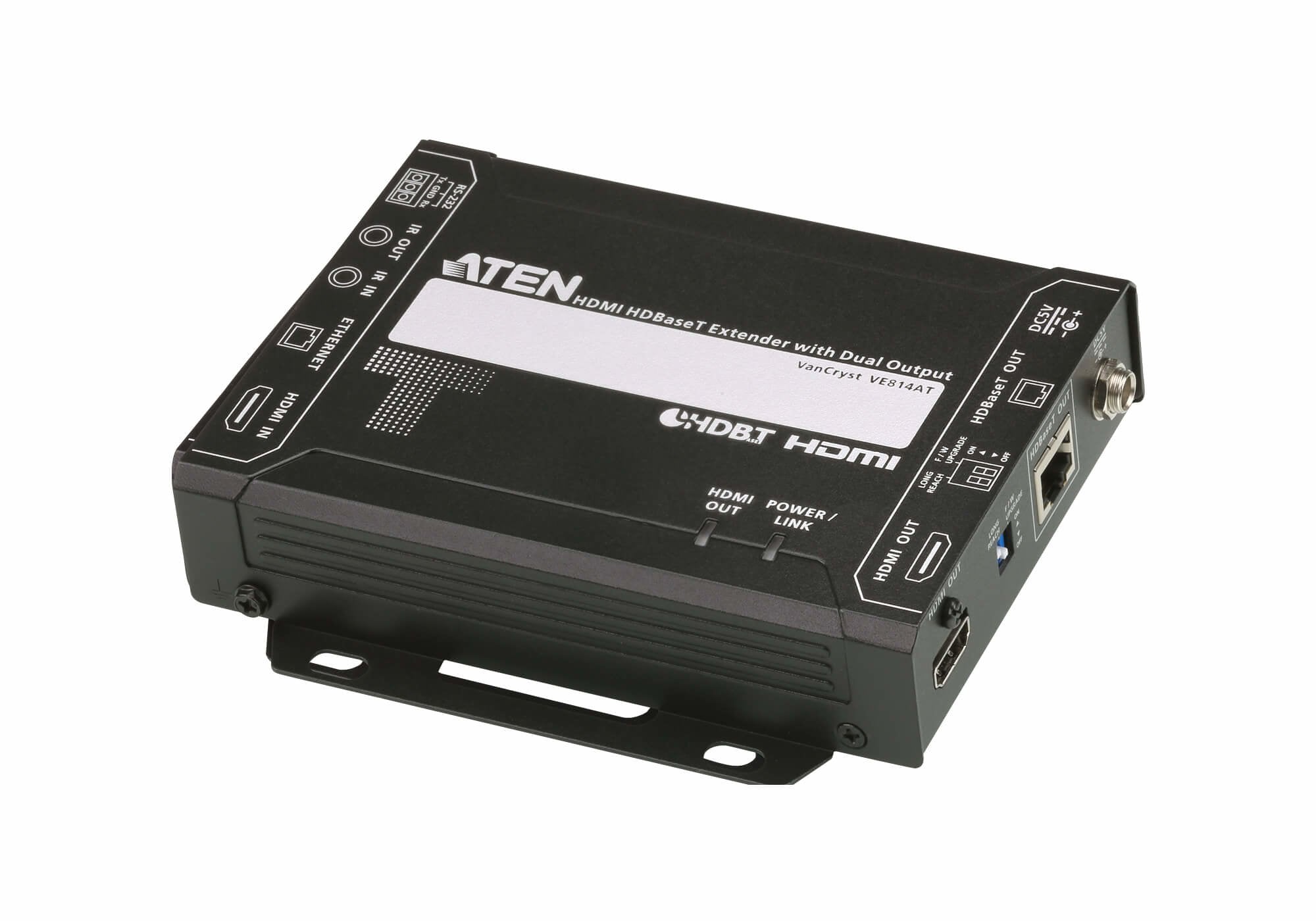 Aten Extensor Hdmi Hdbaset Con Salida Dual (4k A 100 M) (Hdbaset Class A)