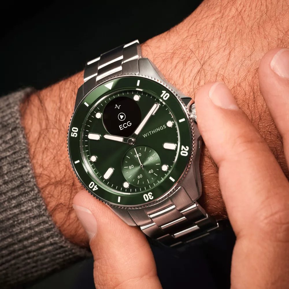 Withings Scanwatch Nova 42mm Verde