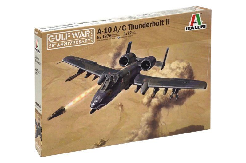EAN 8001283013765 - Italeri A-10 A/C Thunderbolt II Maqueta de avión de ala fija Kit de montaje 1:72 imagen 1