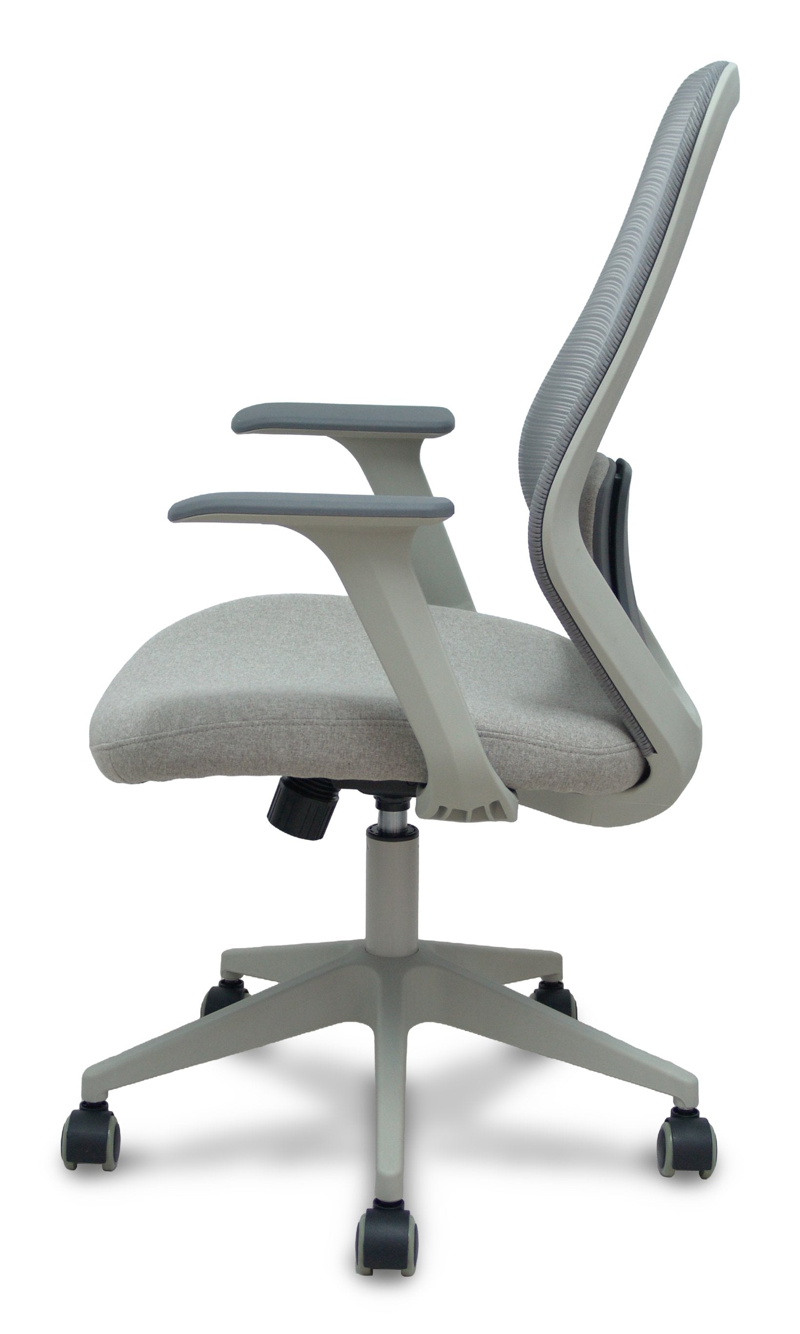 Piqueras Y Crespo Forol Silla Ergo529 Gris Respaldo Malla Gris Asiento Tela Gris Base Piramidal Gris Claro Ruedas Nailon