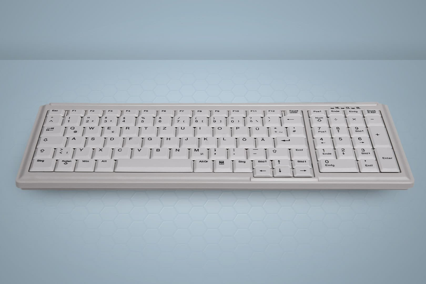 EAN 7061118512444 - Active Key АК-7000 teclado Industrial USB Alemán Blanco imagen 3