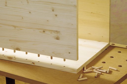 EAN 4006885465008 - wolfcraft GmbH 4650000 herramienta para fabricación de clavija de madera Regleta de ensamblaje imagen 13