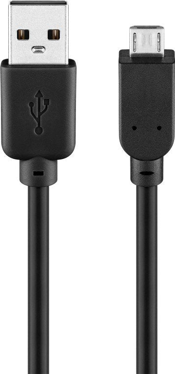 EAN 4040849939211 - Goobay 93921 cable USB USB 2.0 5 m Micro-USB B USB A Negro imagen 1