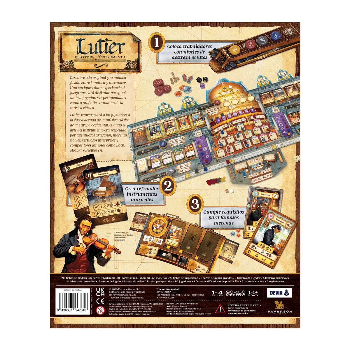 EAN 8436607947646 - Devir BGLUTSP juego de tablero Juego de mesa Estrategia imagen 5