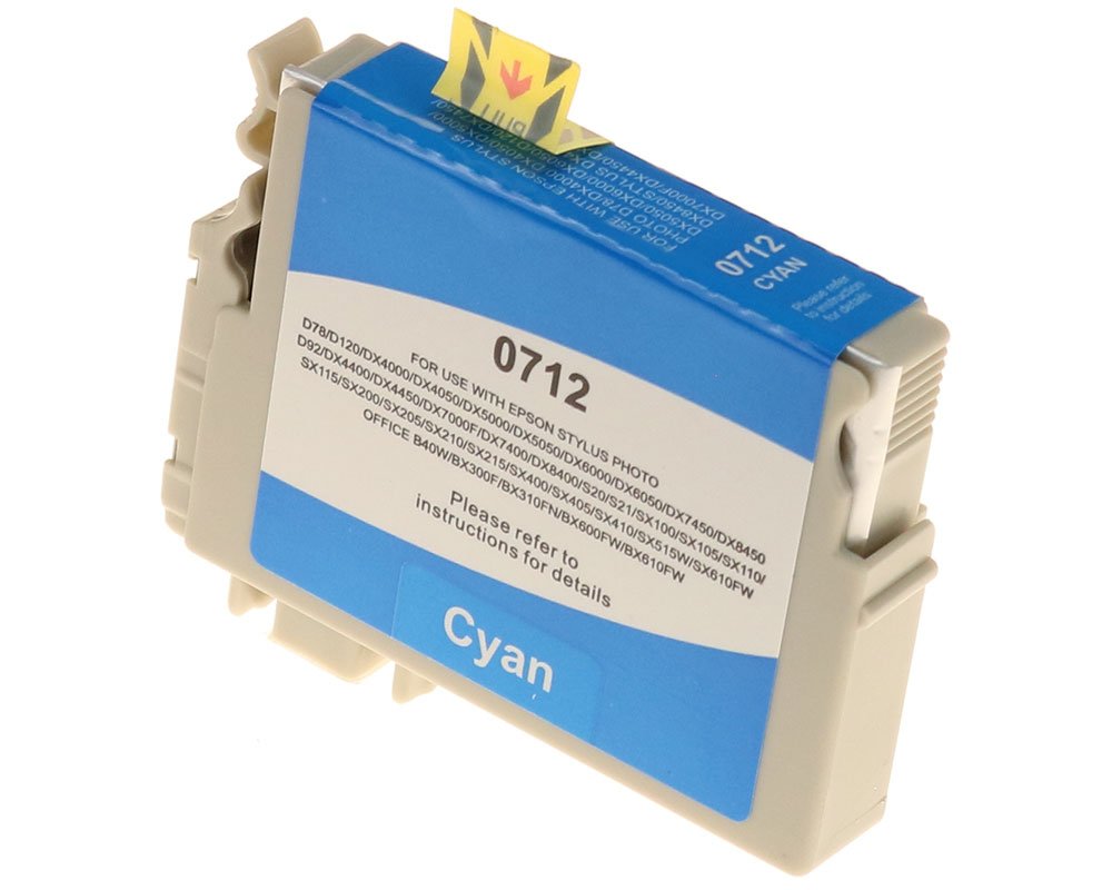 G&G Cartucho Compatible Con Epson T0712 C13t07124012 Cyan