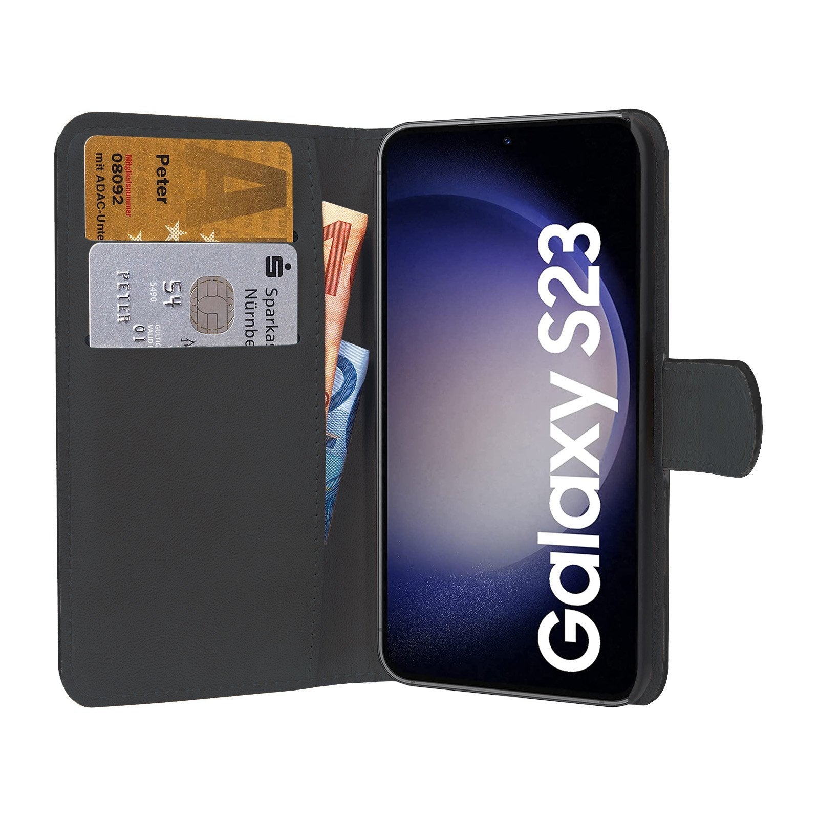 Pedea Book Cover Classic Fr Samsung Galaxy S23 Fe 5g, Schwarz