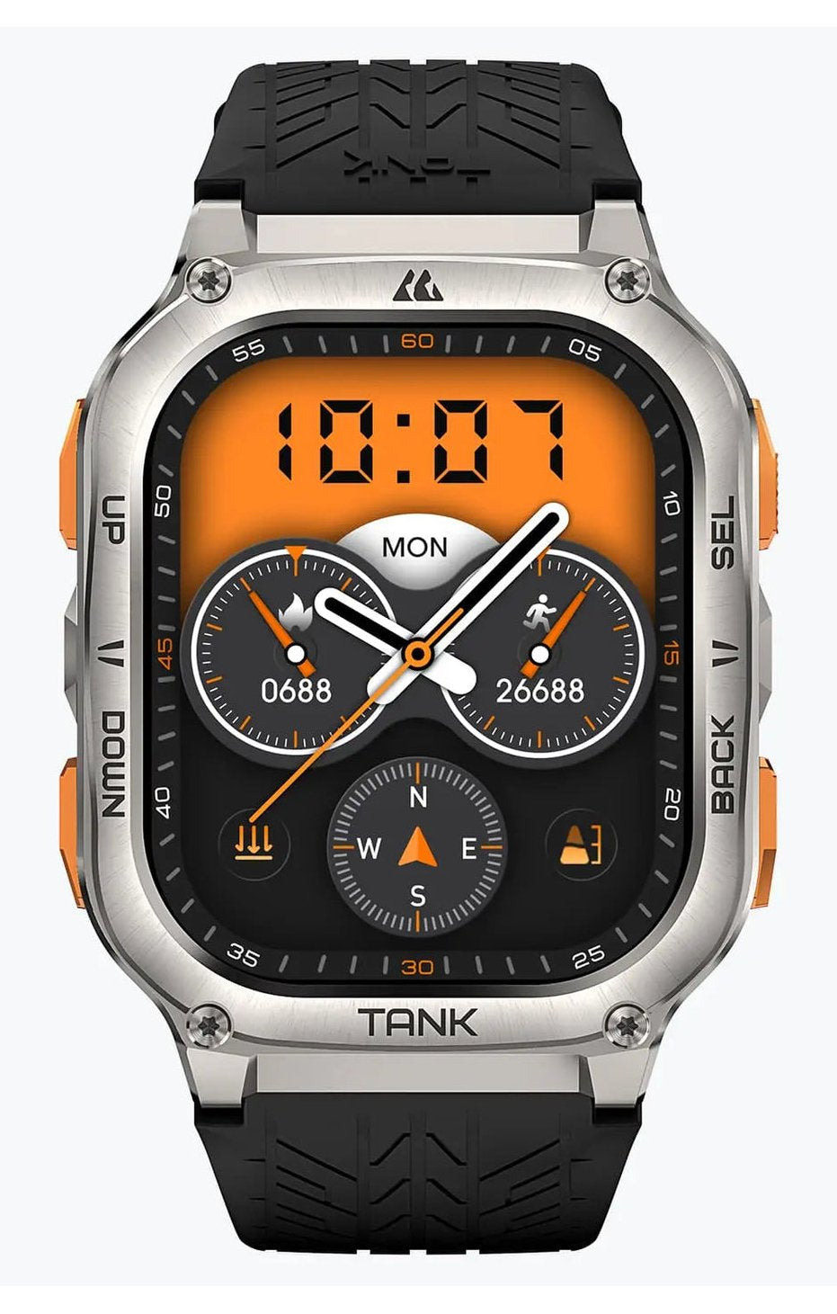 EAN 6974958250715 - KOSPET TANK M3 ULTRA 4,98 cm (1.96") AMOLED Digital 410 x 502 Pixeles Pantalla táctil Plata GPS (satélite imagen 2