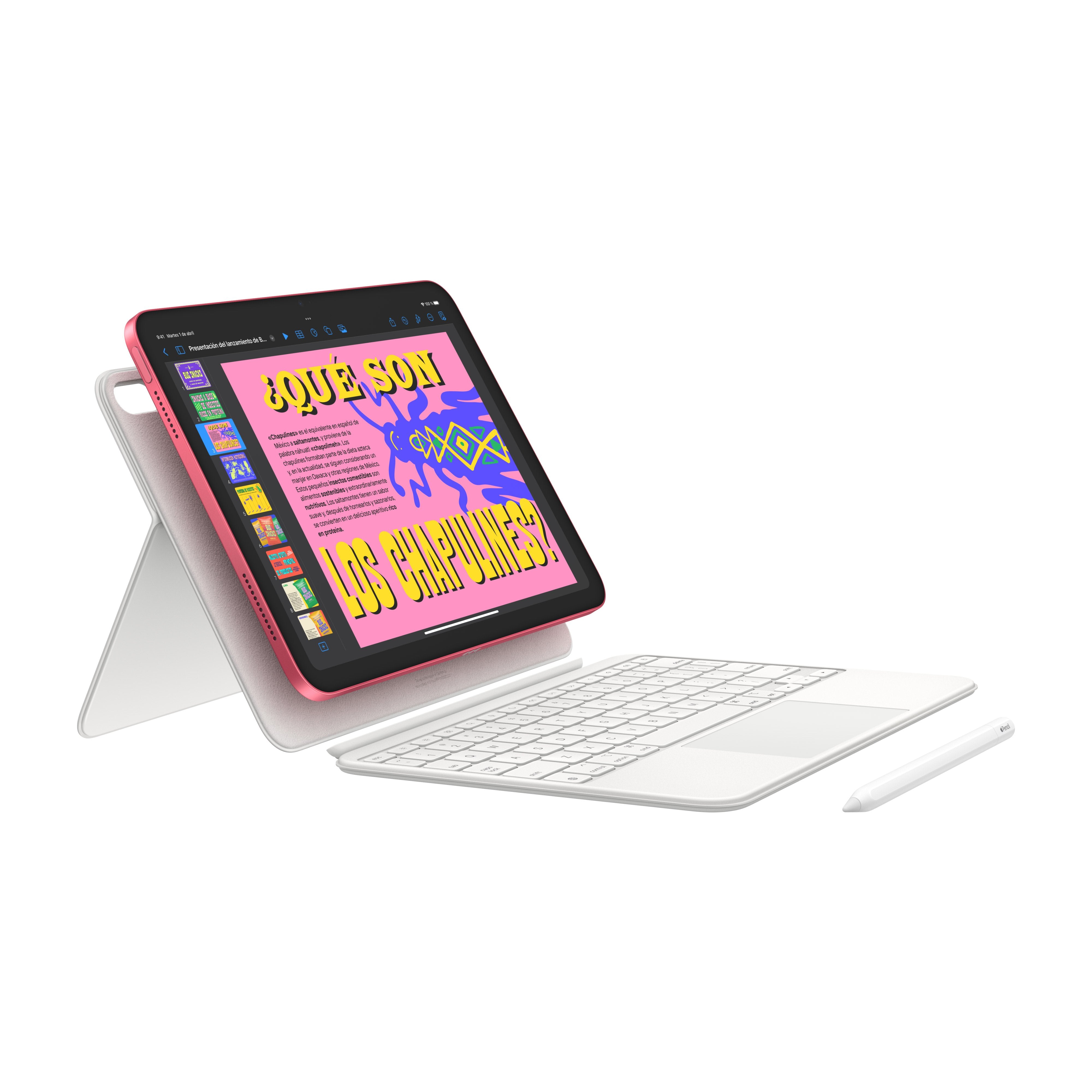 EAN 0195950106114 - Apple iPad 5G LTE-TDD & LTE-FDD 256 GB 27,9 cm (11") Wi-Fi 6 (802.11ax) iPadOS 18 Amarillo imagen 5