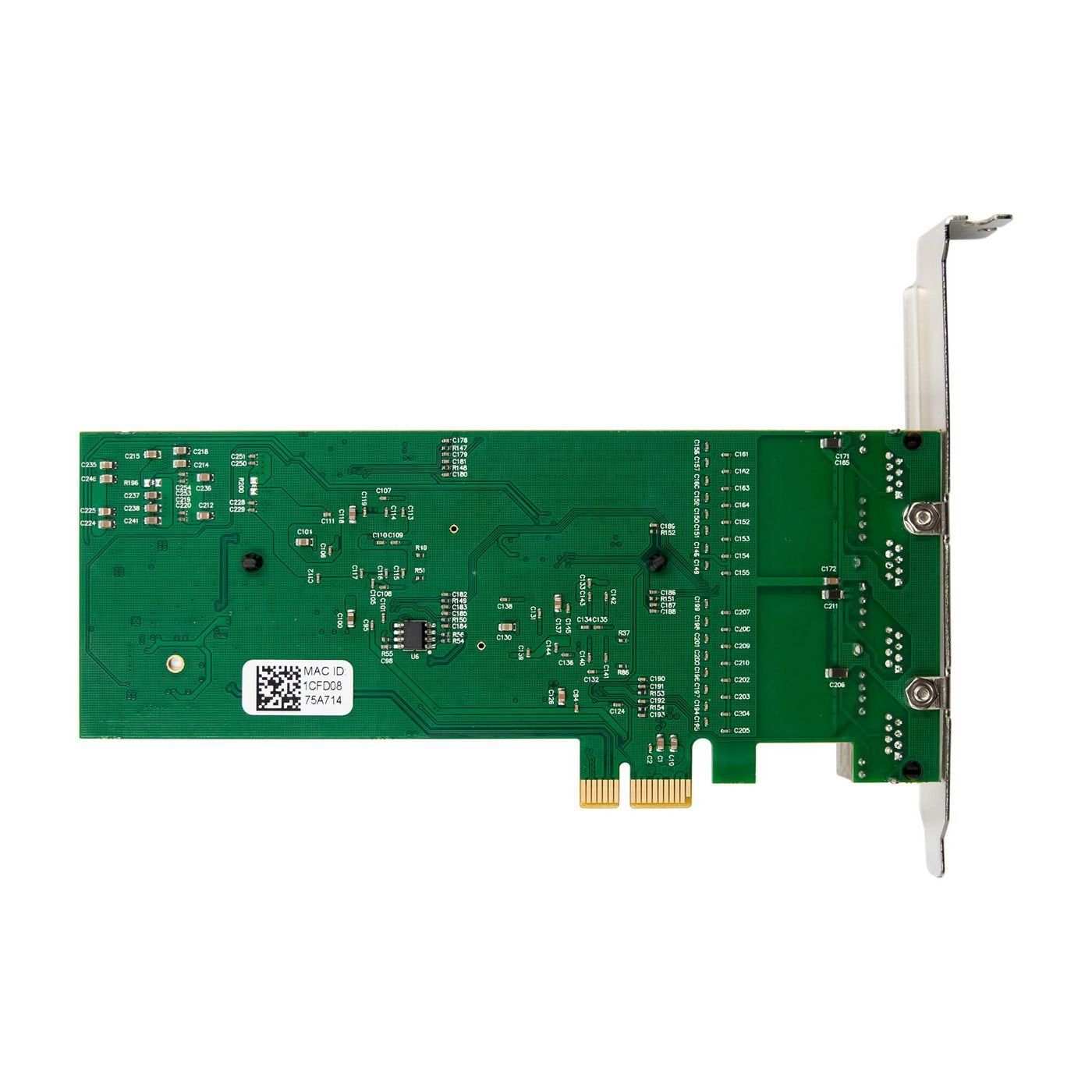 Network Card Pcie X1 Intel  82575 Quad- Rj45