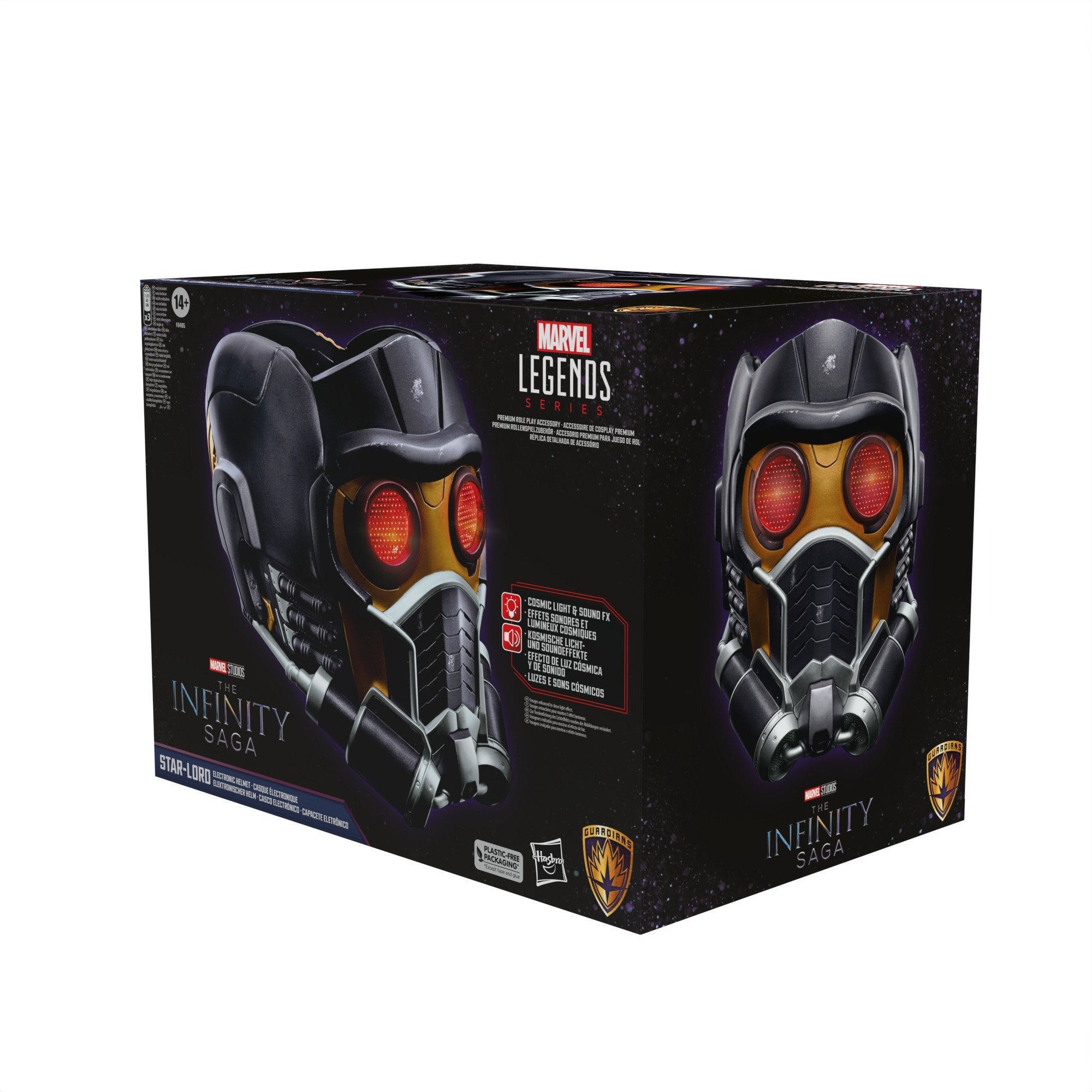 Replica Hasbro 1:1 Marvel Legends Infinty Saga Casco Electronico Star Lord