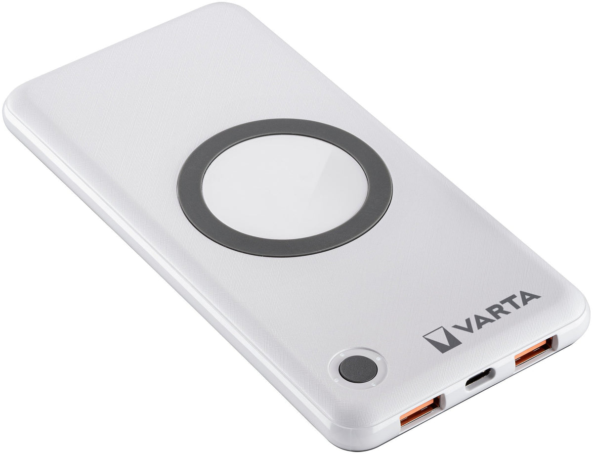 EAN 4008496021666 - Varta 57913 Polímero de litio 10000 mAh Cargador inalámbrico Blanco imagen 3
