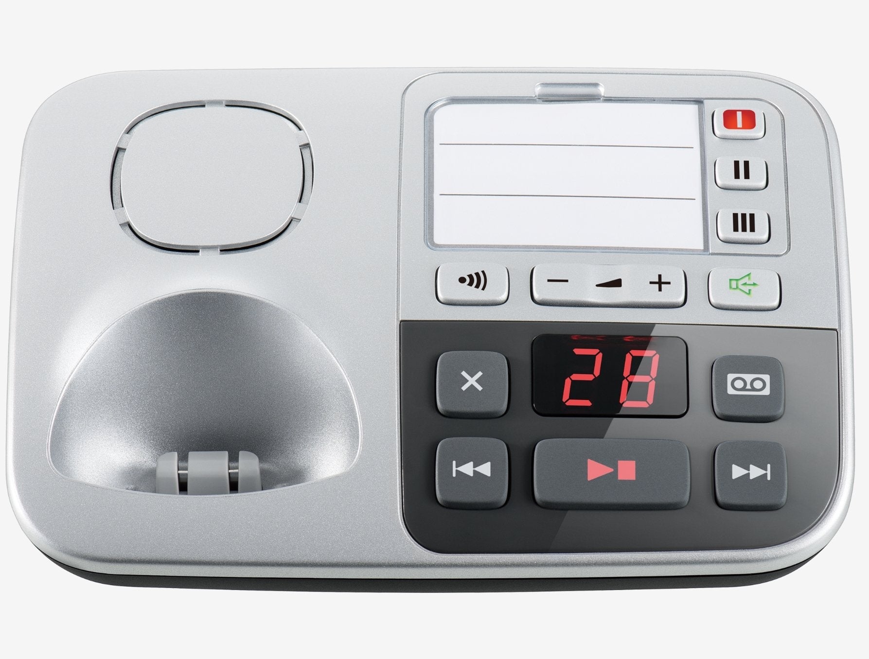 Teléfono Panasonic Kx-Tge522 Dect Identificador De Llamadas Plata