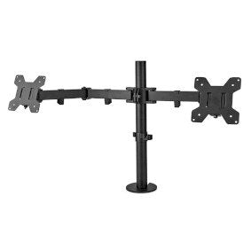 Nedis Schreibtisch Monitorhalterung 2 Bildschirme  15 - 32 "  75x75 / 100x100  Vollbeweglich