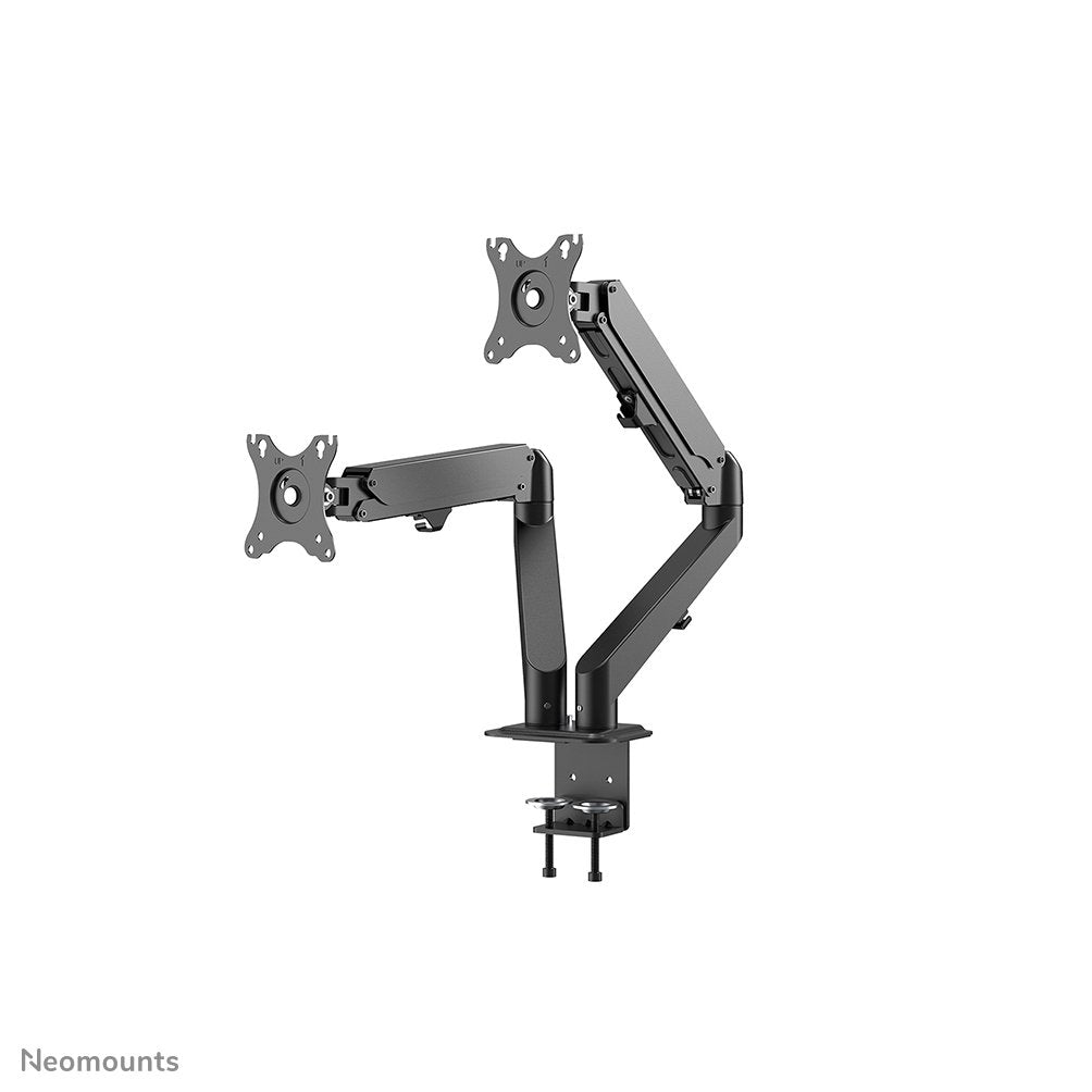Soporte De Escritorio De Movimiento Completo Para 2 Pantallas De 17-27" 7kg Ds70-700bl2 Neomounts