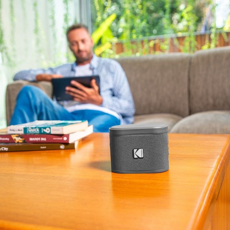 Kodak Soundbrix Wireless Stack Speaker (Bass Negro)