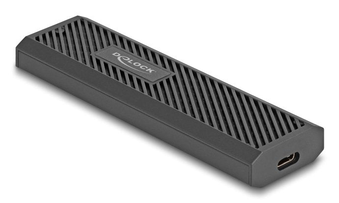 Delock Ext. Usb Tipo-C 20 Gbps Combo Gehäuse F. M.2 Nvme Pcie Oder Sata Ssd