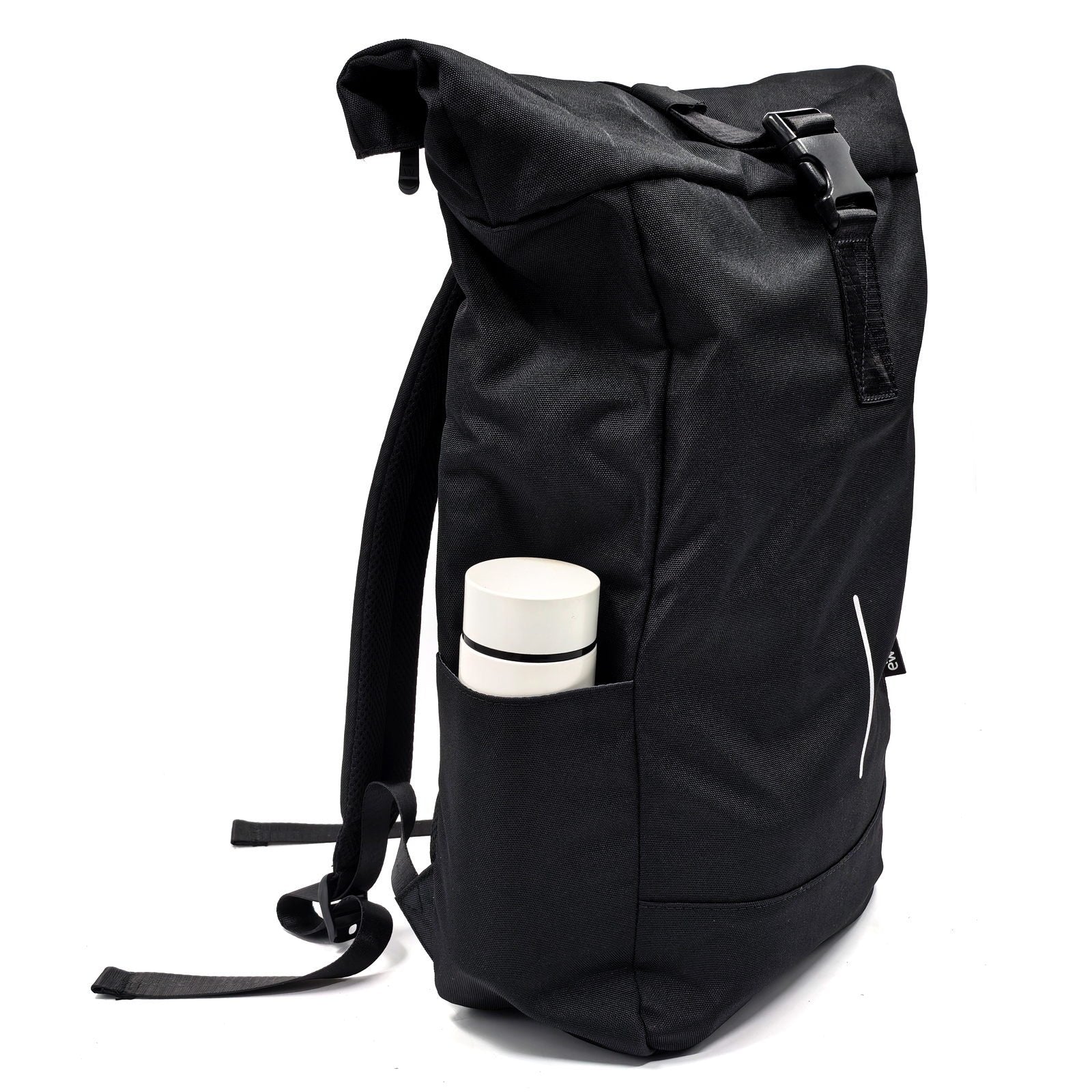 Mochila Unisex Ewent 17.3 " Trendy Roll Para Portátil  Negra