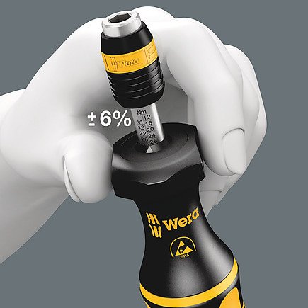 Wera 7430 Esd Drehmoment-Destornillador 1 Ud.
