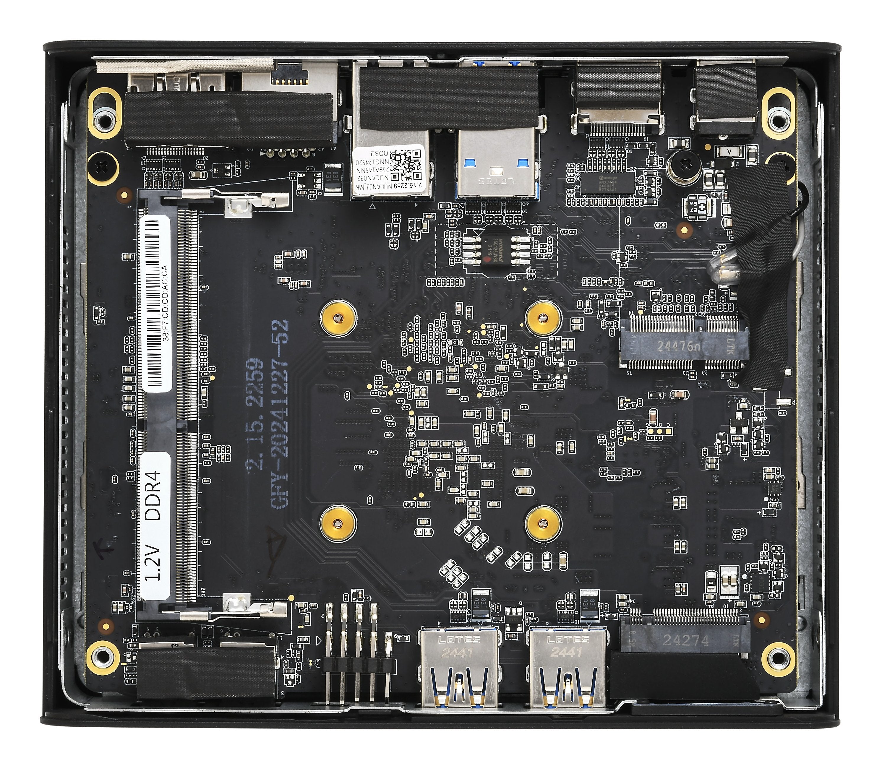 Barebone Shuttle Nano Ne10n N100 1x260 Pin So Dimm