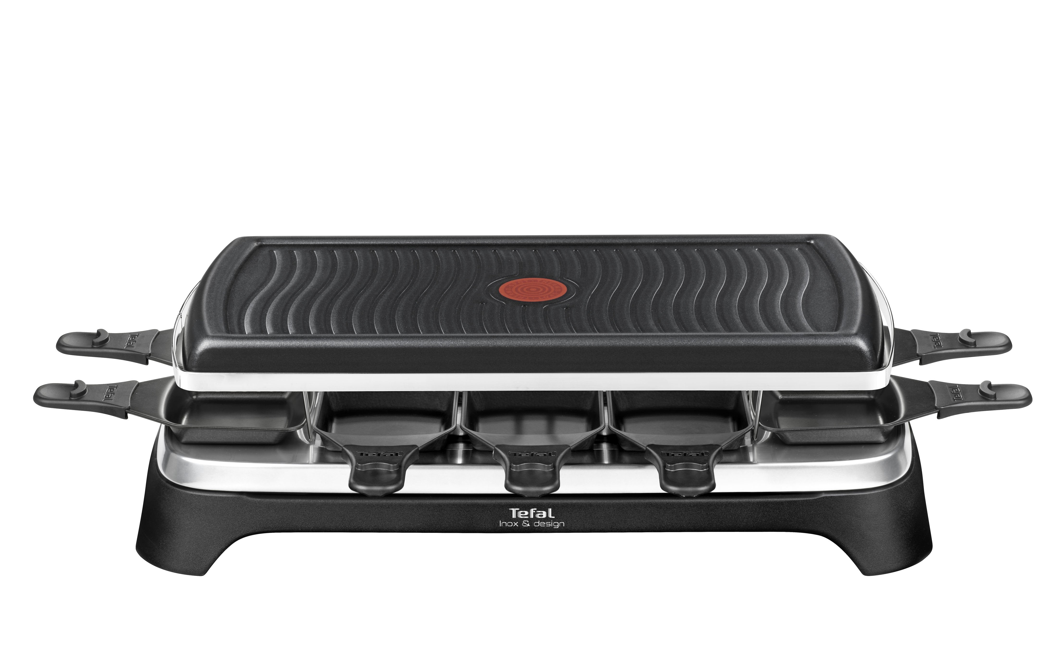EAN 3168430851900 - Tefal RE4588 parrilla de interior 10 personas(s) 1350 W Negro, Acero inoxidable imagen 2