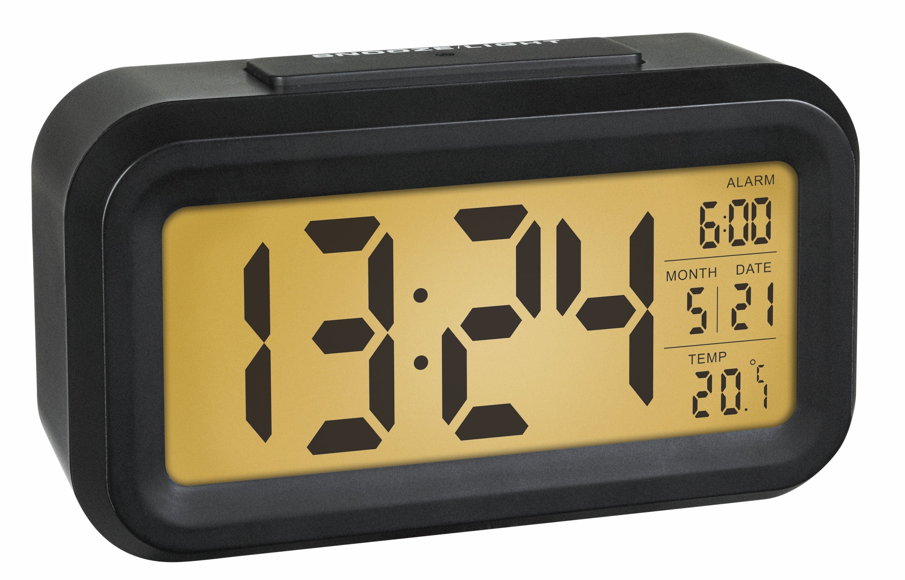 Tfa-Dostmann 60.2018.01 Despertador Reloj Despertador Analógico Negro