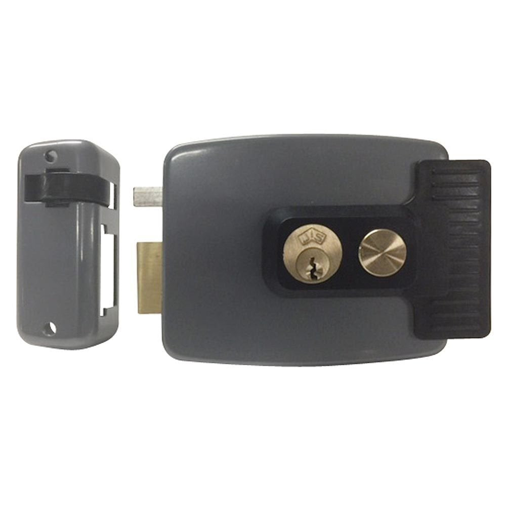 Electro Cerradura De Sobreponer Con Pulsador De Apertura Izquierda Jis 1903i Jis