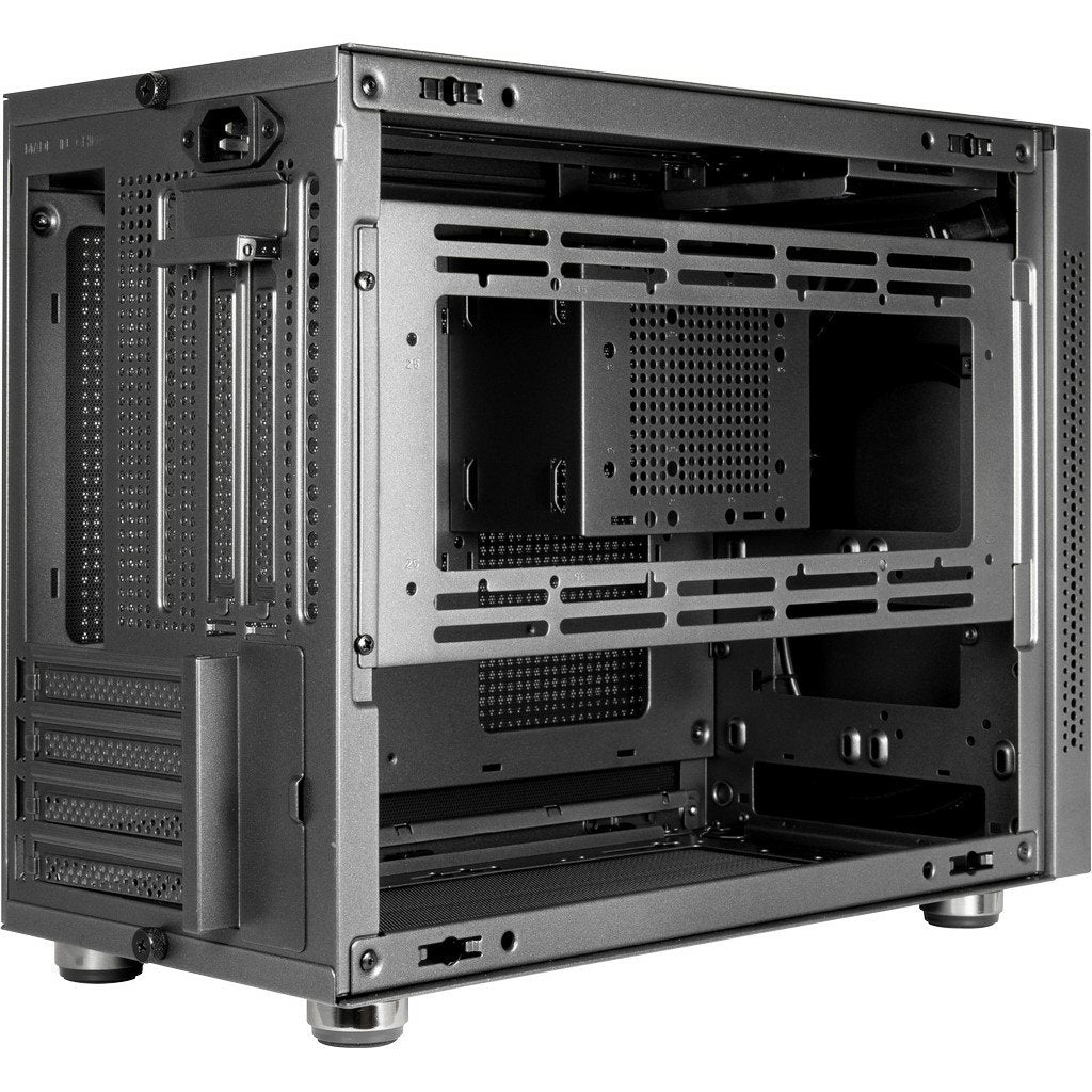 Caja Pc Inter-Tech Micro Atx Im-1 Pocket Negro Sin Fuente De Alimentación