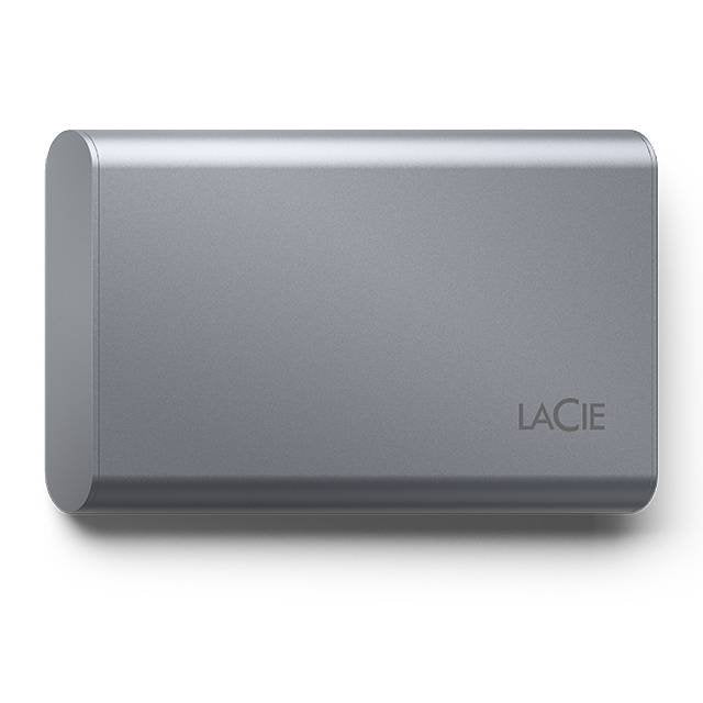EAN 3660619040803 - LaCie Mobile SSD Secure Tecnología Thunderbolt (Rayo) 2 TB USB Tipo C 3.2 Gen 2 (3.1 Gen 2) Gris imagen 2