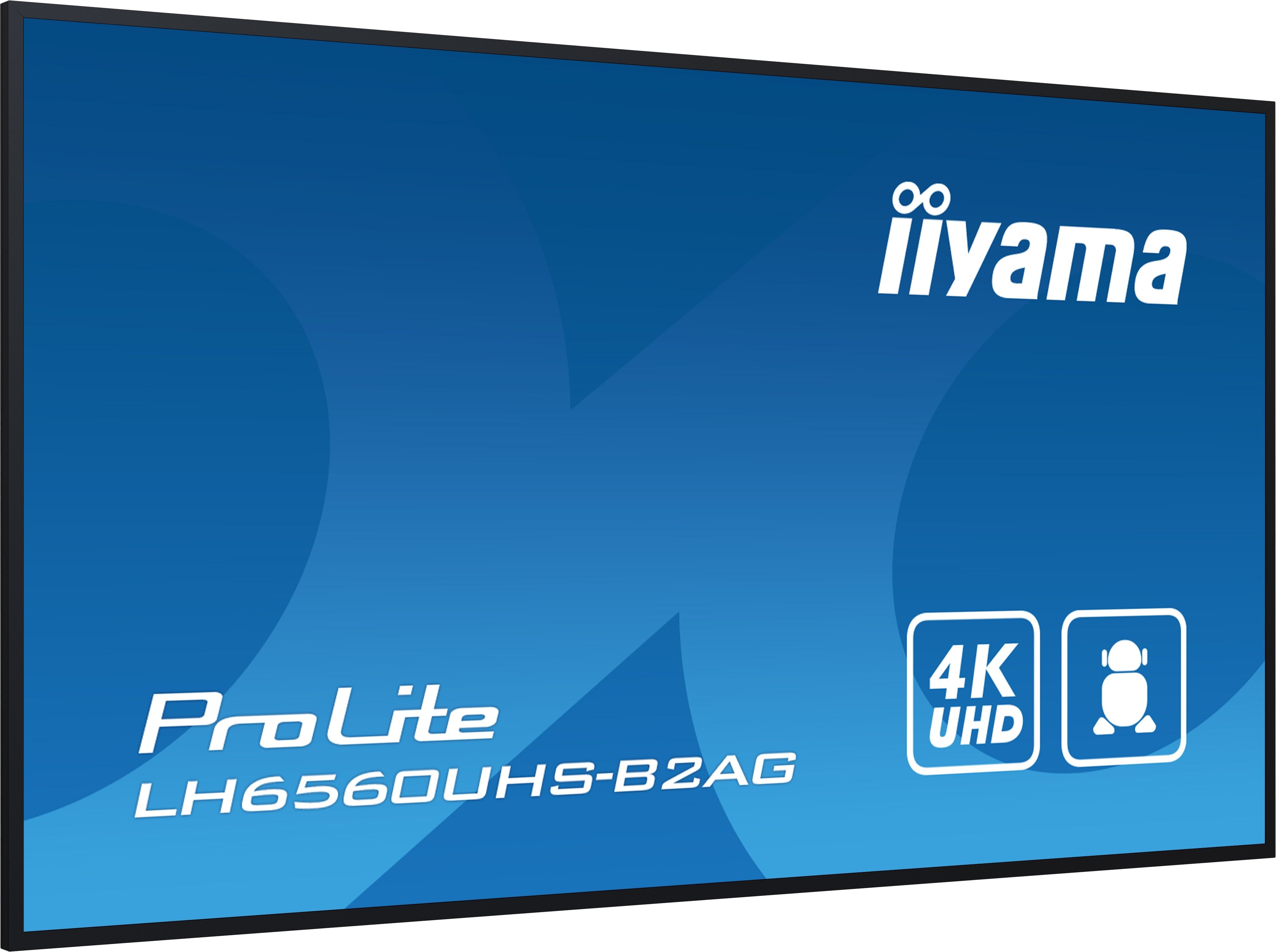 Monitor Public 65 Iiyama Lh6560uhs-B2ag Uhd