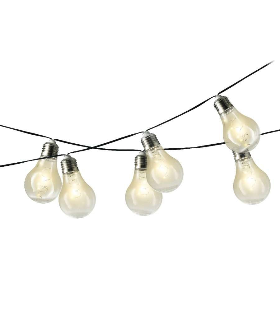 Guirnalda Exterior Bombilla Solar Micro Led