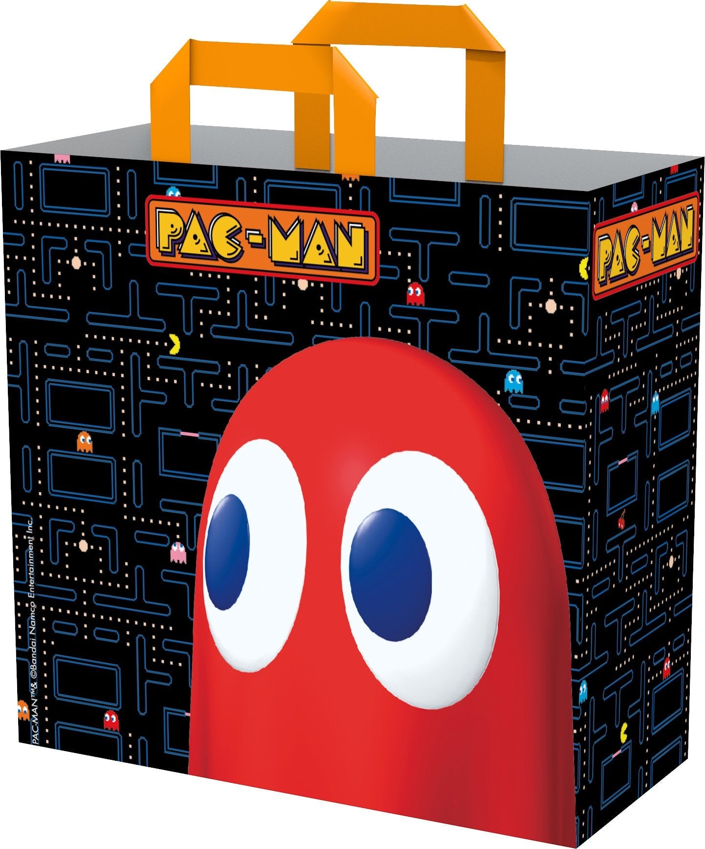 Pac-Man Bolsa Reciclable Con Asas 40x45x20 Cm Pac-Man