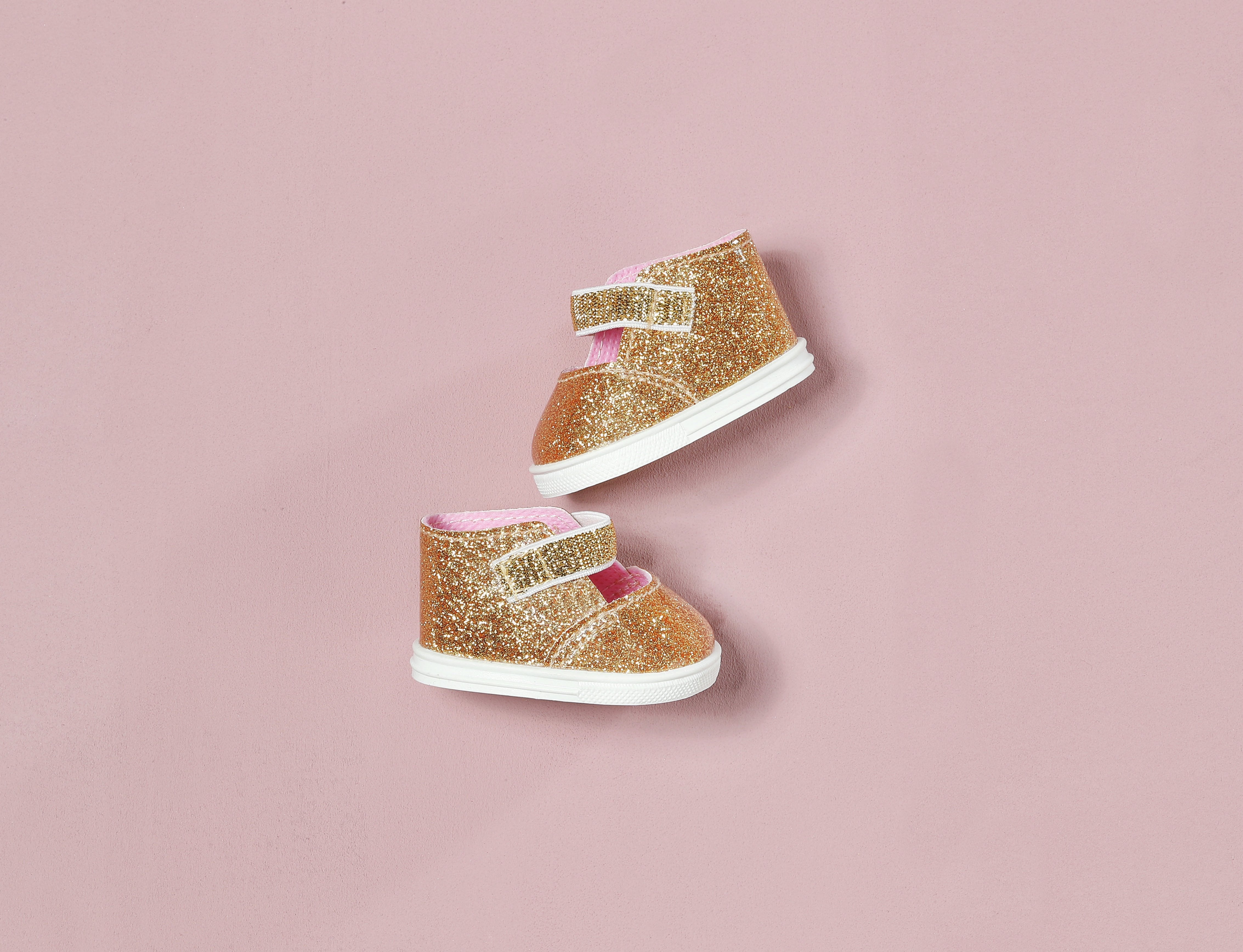 Zapf Creation Baby Annabell® Shoes Gold + Plantillas, Accesorios Para Muñecas 710272