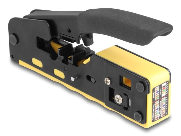 Delock Crimpadora F. 6p/8p Rj45/Rj11 Macho Cat. 5/6/7 Con Klinge+Abisolierer