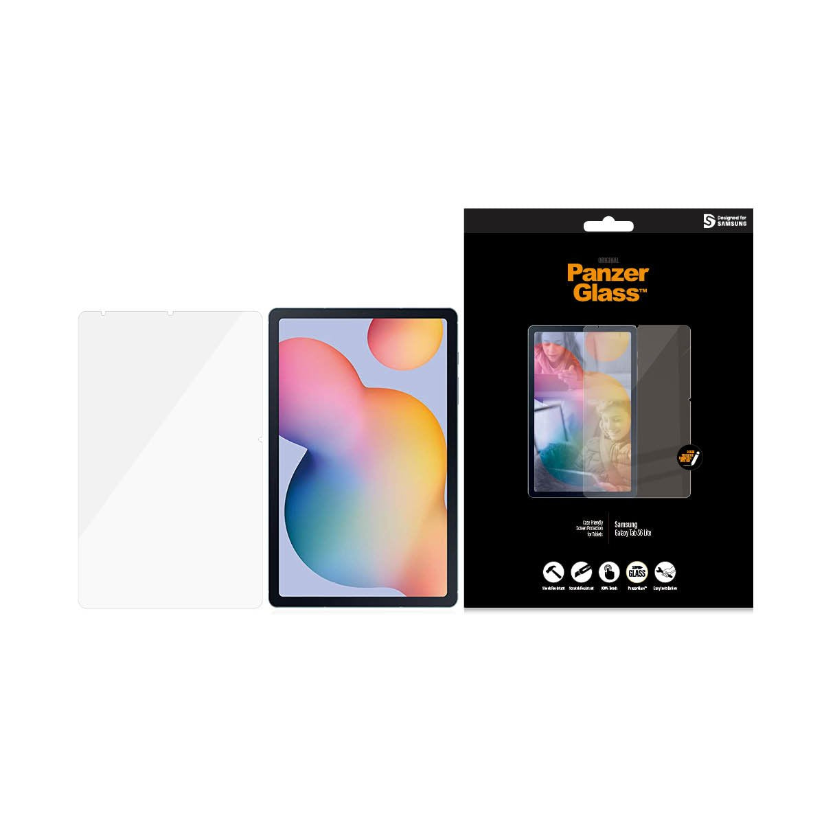 Panzerglass Protector De Pantalla Para Tablet - Cristal