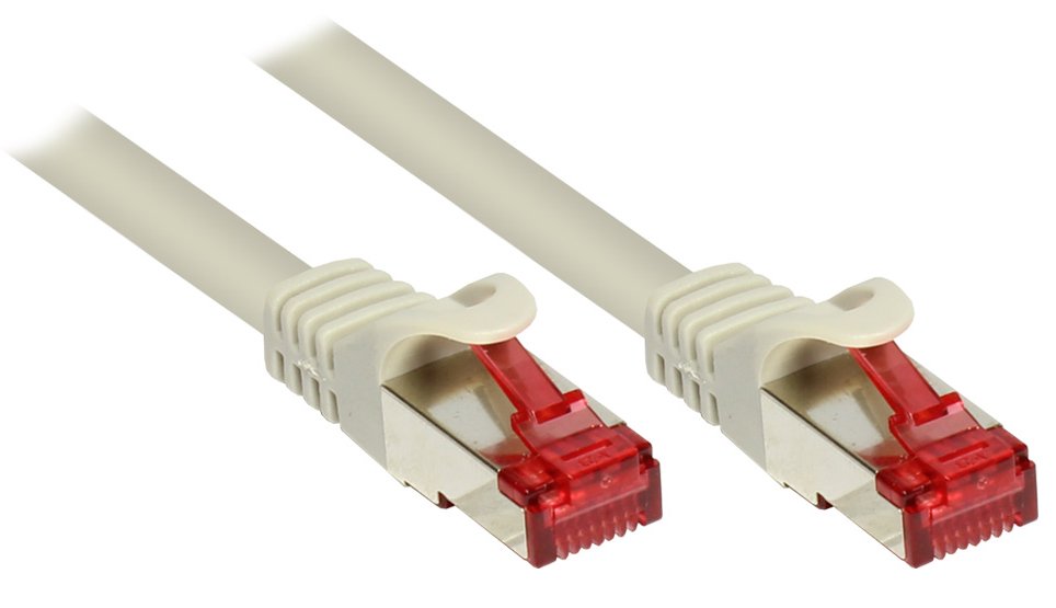 Cable De Red Alcasa 10m Cat6 S/Ftp  Gris S/Ftp (S-Stp)