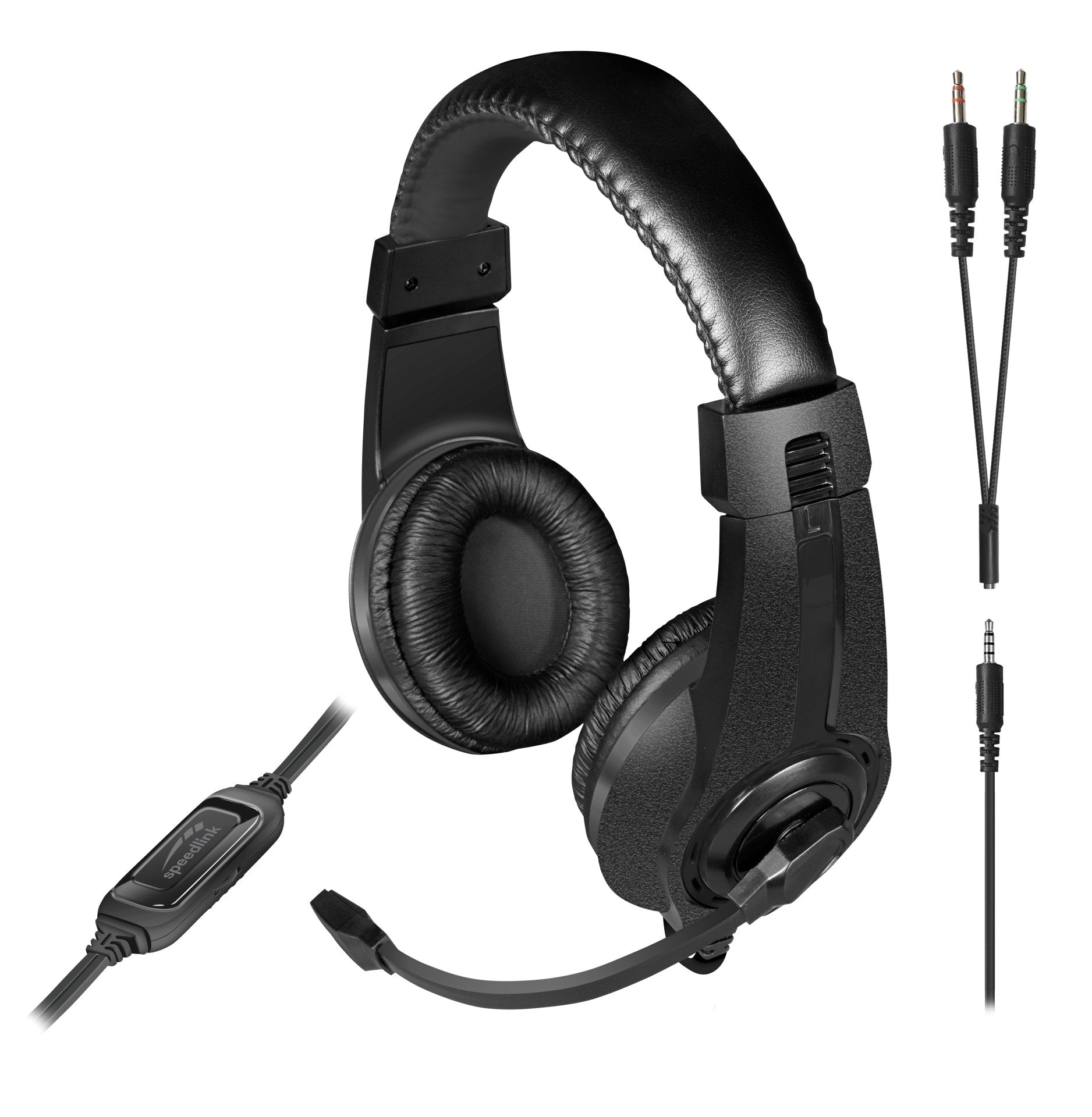 Auriculares Speedlink Legatos Alámbrico Juego Negro Sl-860014-Bk